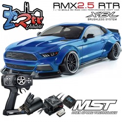 MST RMX 2.5 2WD 1/10 Drift Car RTR - Brushless 2.4G / LBMT - Azul