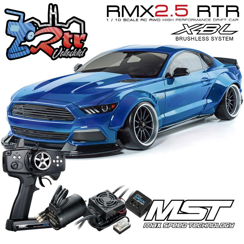 MST RMX 2.5 2WD 1/10 Drift Car RTR - Brushless 2.4G / LBMT - Azul