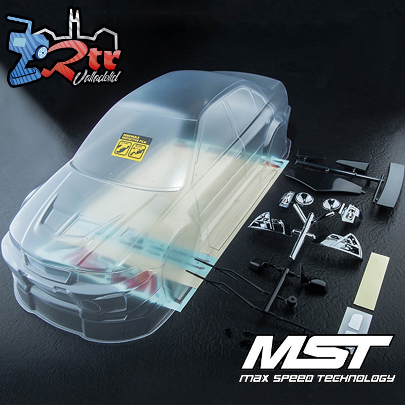 Carrocería MST Mitsubishi Lancer Evo V Transparente MST720025