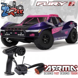 ARRMA Fury 1/10 223S BLX 2Wd RTR Short Course Purpura