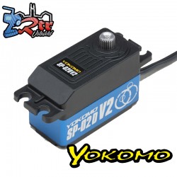 Servo Yokomo SP-02D Azul programable (RWD Drift Spec/12.0kg/6.0V)