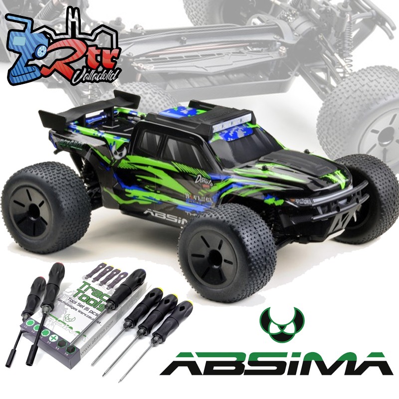 EP Truggy 1:10 "AT3.4-V2 KIT" 4WD KIT con kit de herramientas