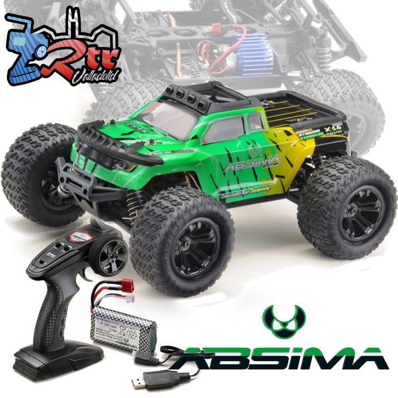 Absima 1:16 Monster Truck MINI AMT yellow/green 4WD RTR