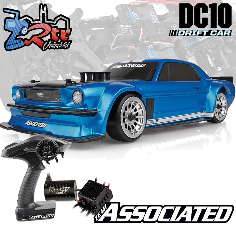 Team Asociated DC10 Drift car RTR 2Wd Ford Mustang 1/10