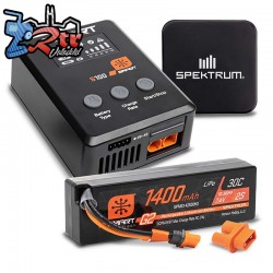 Spektrum SMART Powerstage LiPo 1400mAh 7.4V 2S 30C Caja...