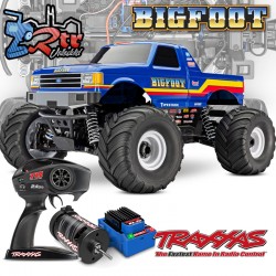 Traxxas Bigfoot 4x4 1/10 Monster Truck BL-2S Brushless Azul