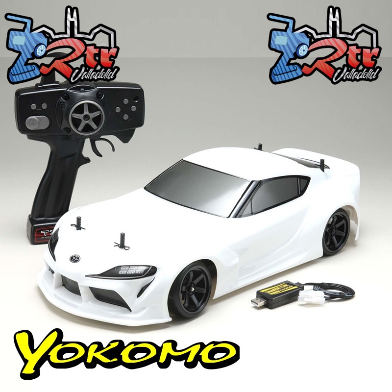 Yokomo RD2.0 RWD 2wd 1/10 RTR + carrocería GRA90 Supra Blanco