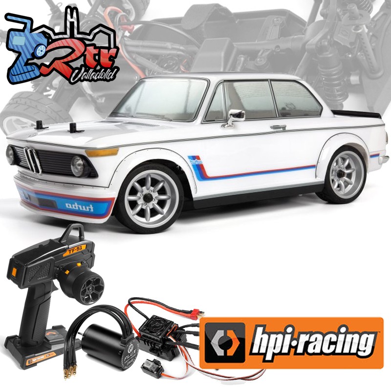 HPI Racing Sport 3 BMW 2002 Turbo - Flux Brushless 4Wd 1/10