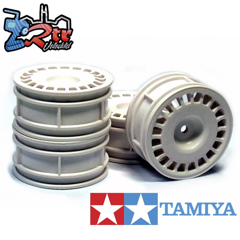 Llantas Rally Dish 26mm 1/10 12mm Hex 2mm Otset Tamiya 51021