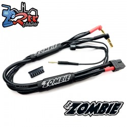 Cable de carga Zombie XT60, 4/5 mm, 2S-Balance, 300 mm, calibre 12 AWG