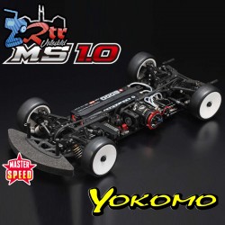 Yokomo Master Speed MS1.0 Chasis de aluminio para competición Touring Car