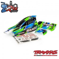 Carrocería Cuerpo BodyShell Traxxas Bandit Verde con...