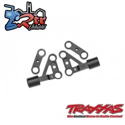 Brazos de suspensión superior delanteros de aluminio Traxxas TRA10533-GRAY