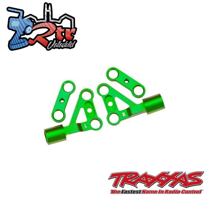 Brazos de suspensión superior delanteros de aluminio Traxxas TRA10533-GRN