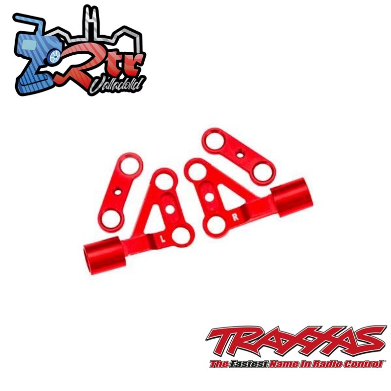 Brazos de suspensión superior delanteros de aluminio Traxxas TRA10533-RED