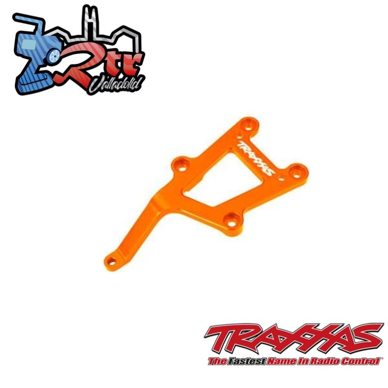 Soporte de chasis (delantero) aluminio naranja Traxxas 4tec TRA8321-ORNG