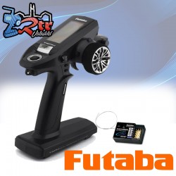 Radio Emisora Futaba T4PM 2.4GHz + receptor R334SBS