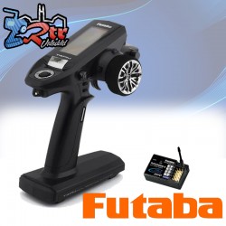 Radio Emisora Futaba T4PM 2.4GHz + receptor R334SBS-E