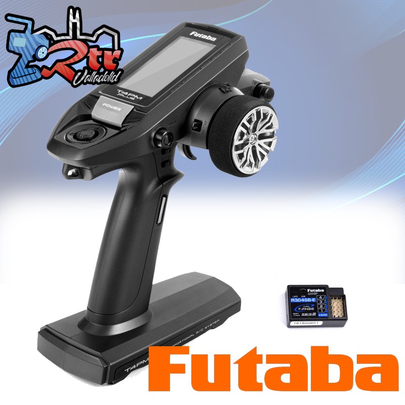 Radio Emisora Futaba T4PM Plus 2.4GHz + receptor R304SBS-E