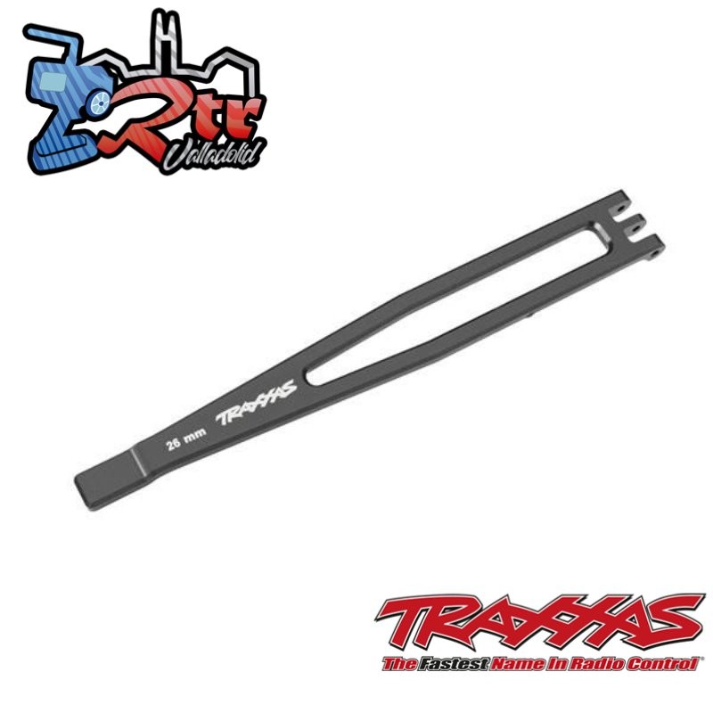 Sujeción de batería de aluminio para distancia entre ejes de 256 mm Traxxas TRA8327-GRAY