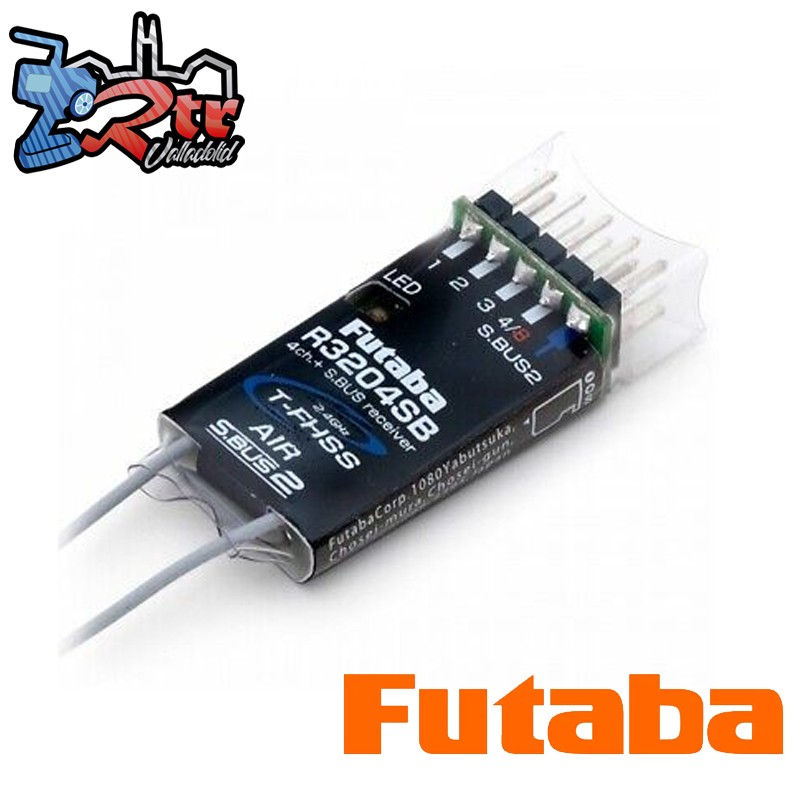 Receptor Futaba R3204SB 4 canales T-FHSS