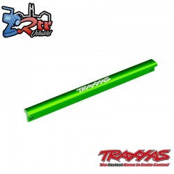 Reemplazo de refuerzo del chasis central Aluminio Verde (T-Bar) Traxxas TRA9024-GRN