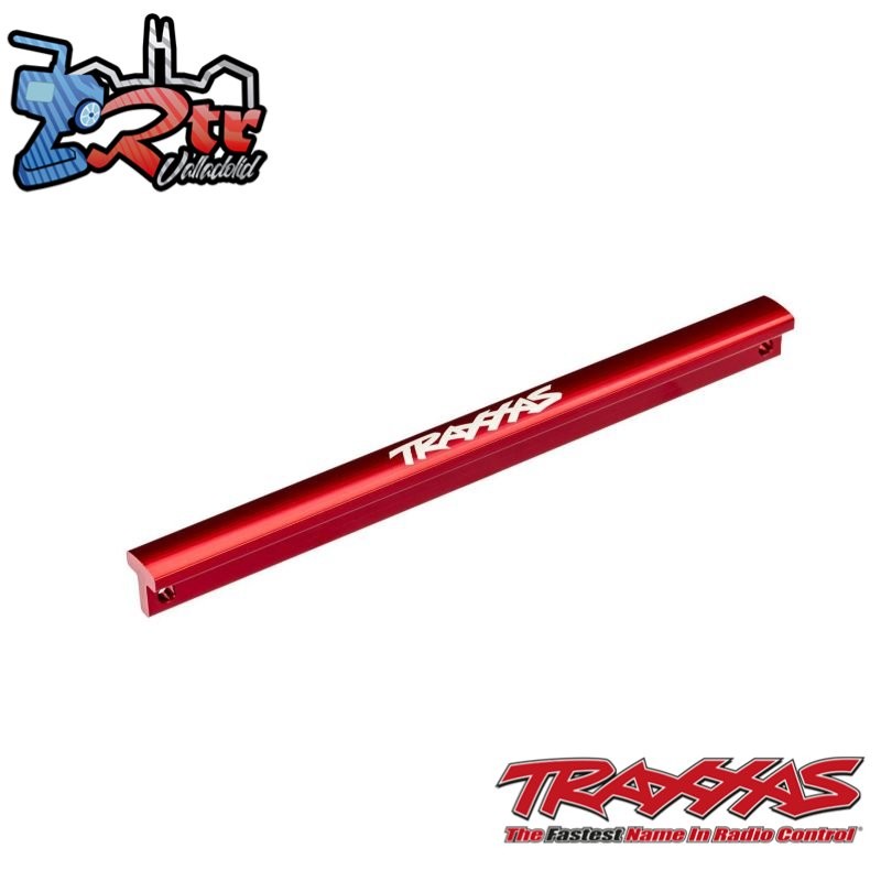 Reemplazo de refuerzo del chasis central Aluminio Rojo (T-Bar) Traxxas TRA9024-RED