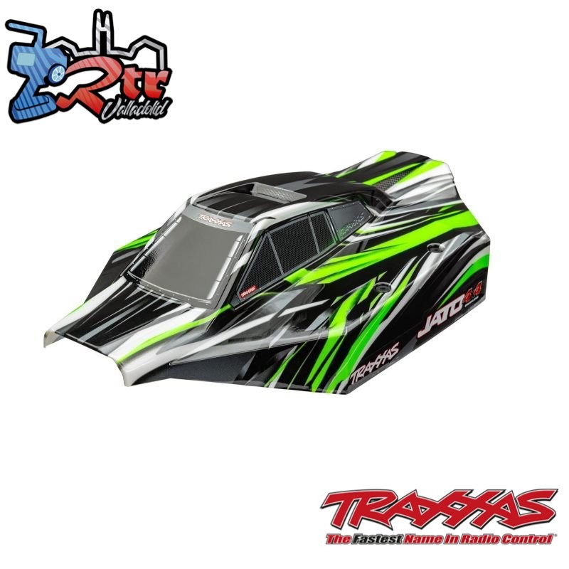 Carrocería, Jato® 4X4 Brushless Pintada Verde Traxxas TRA9018-GRN