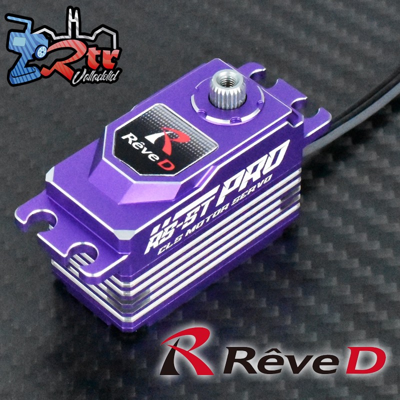 Servo Reve D PRO 18Kg  Bajo Perfil Programable RWD Drift Spec Brushless Purpura