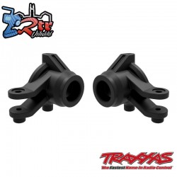 Bloques de dirección, izquierdo y derecho (negro) Traxxas TRA10736-BLK