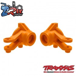 Bloques de dirección, izquierdo y derecho (naranja) Traxxas TRA10736-ORNG