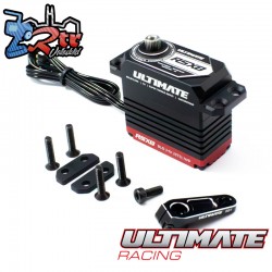 Servo Ultimate RSX8 Brushless 37Kg 0.075Seg para 1/8 Brazo de aluminio UR1813