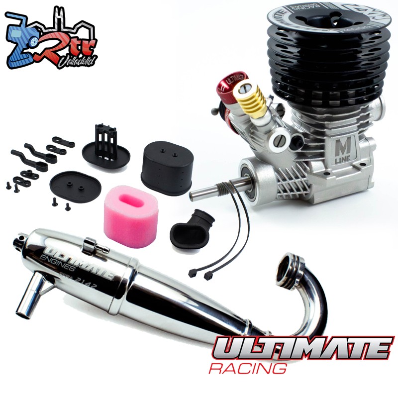 Motor Nitro Ultimate MXZ + Filtro Airmax + Escape  Efra 2142 Super strong una pieza