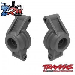 Portaejes, eje corto (gris) (trasero) Traxxas TRA10752-GRAY