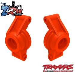 Portaejes, eje corto (rojo) (trasero) Traxxas TRA10752-RED