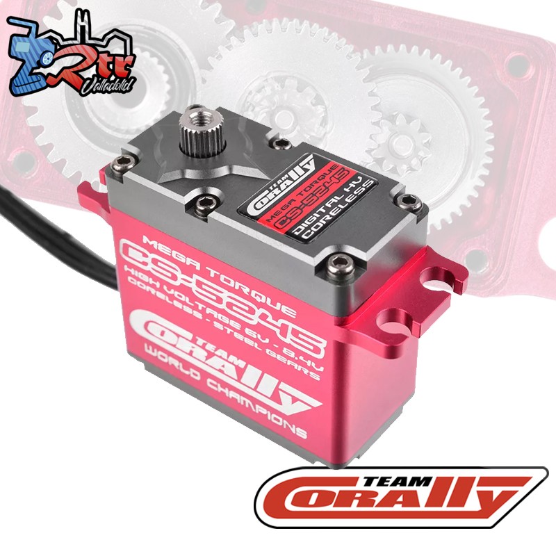 Servo Team Corally 46.9Kg 0.1 Seg CS-5245 HV Ultra High Torque Coreless