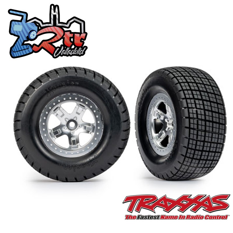 Neumáticos y ruedas, ensamblados, pegados SCT Hoosier 12mm Traxxas TRA10475