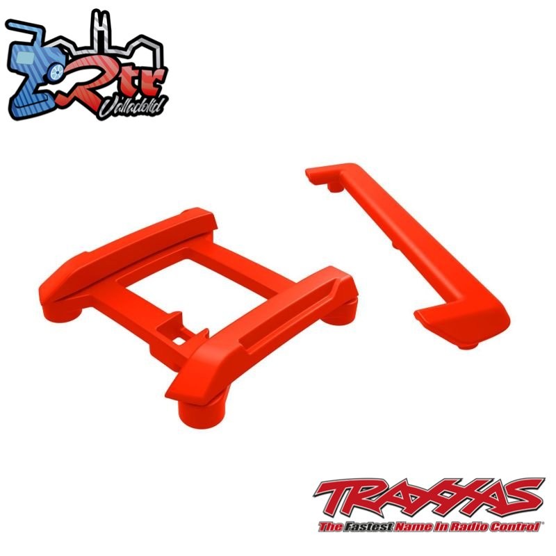 Placas protectoras de techo y trasera rojo Traxxas TRA10717-RED