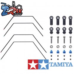 Conjunto estabilizador TA08 delantero/trasero Tamiya 22002