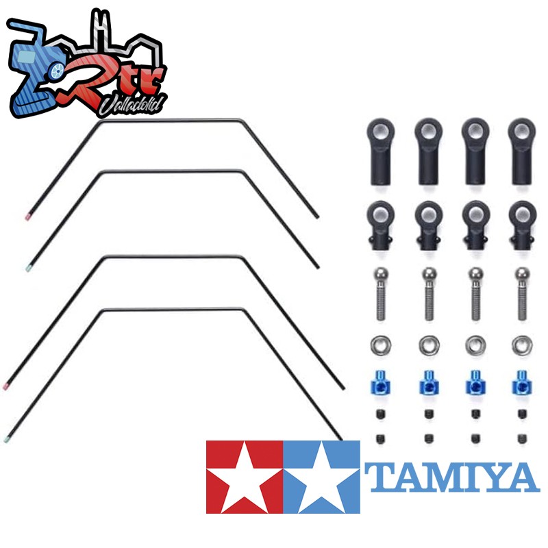 Conjunto estabilizador TA08 delantero/trasero Tamiya 22002