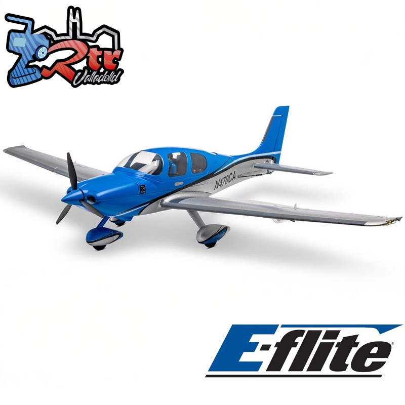 Avion E-Flite UMX Cirrus SR22T BNF Basic con AS3X y SAFE Select