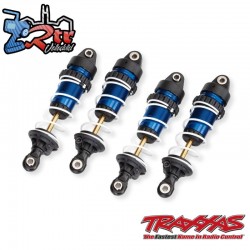 Amortiguadores GTR de aluminio Traxxas Azul TRA10765-BLUE