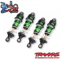 Amortiguadores GTR de aluminio Traxxas Verde TRA10765-GRN