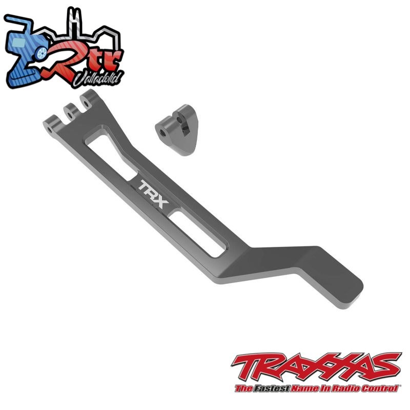 Sujeción de batería de aluminio Gris Mini Maxx® Traxxas TRA10726-GRAY