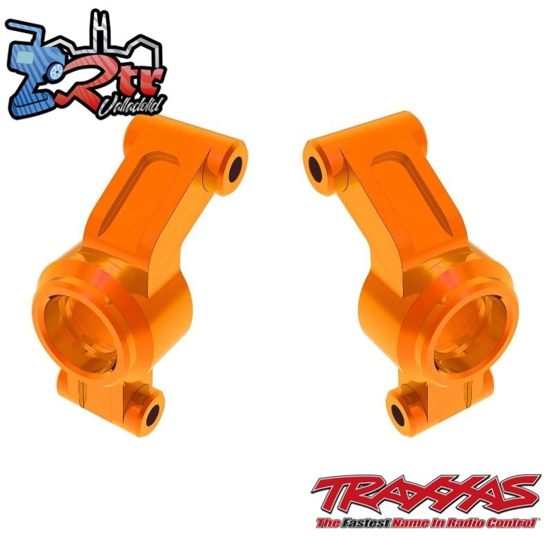 Portaejes de aluminio Naranja (trasero) Traxxas TRA10751-ORNG