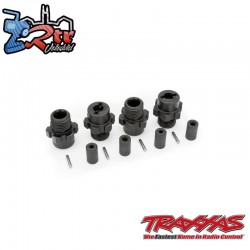 Cubos de rueda, hexagonales plastico 17 mm Traxxas TRA9085