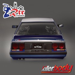 Carrocería Nissan Skyline R31 1/10 Pintada 195mm Azul