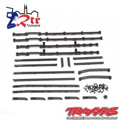 Platinas negras Mercedes TRX-4 Traxxas TRA8815