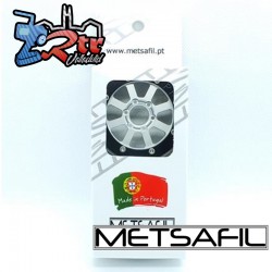 Llantas Metsafil 1.9 beadlock PT-Gear Plata/Plata (2 Unidades)