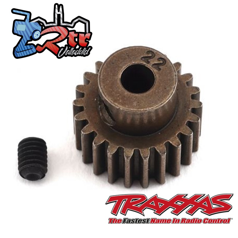 Piñón Traxxas 22T Dientes 48pich Pitch TRA2423 Eje 3.2mm